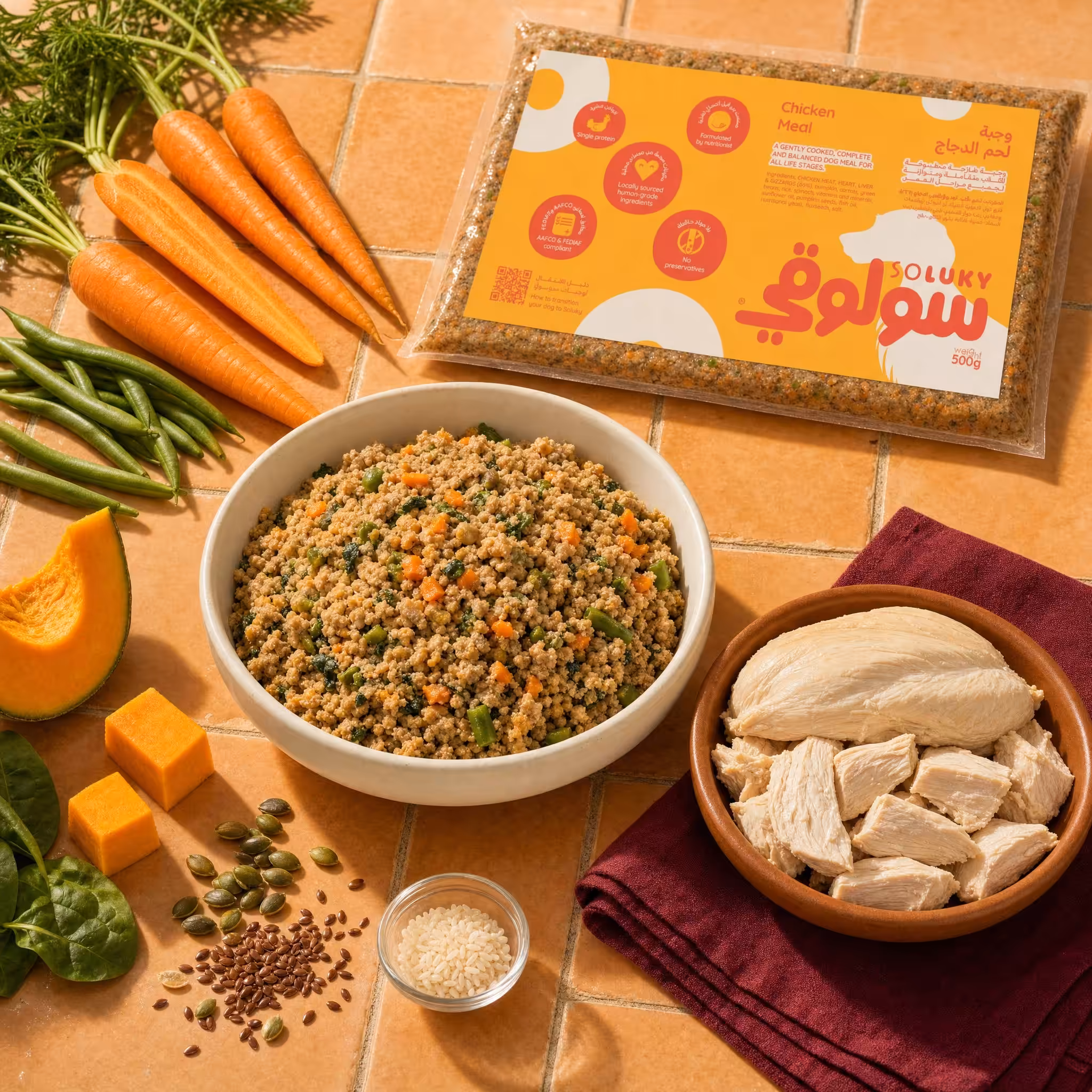 Chicken Dog Meal – 500gm