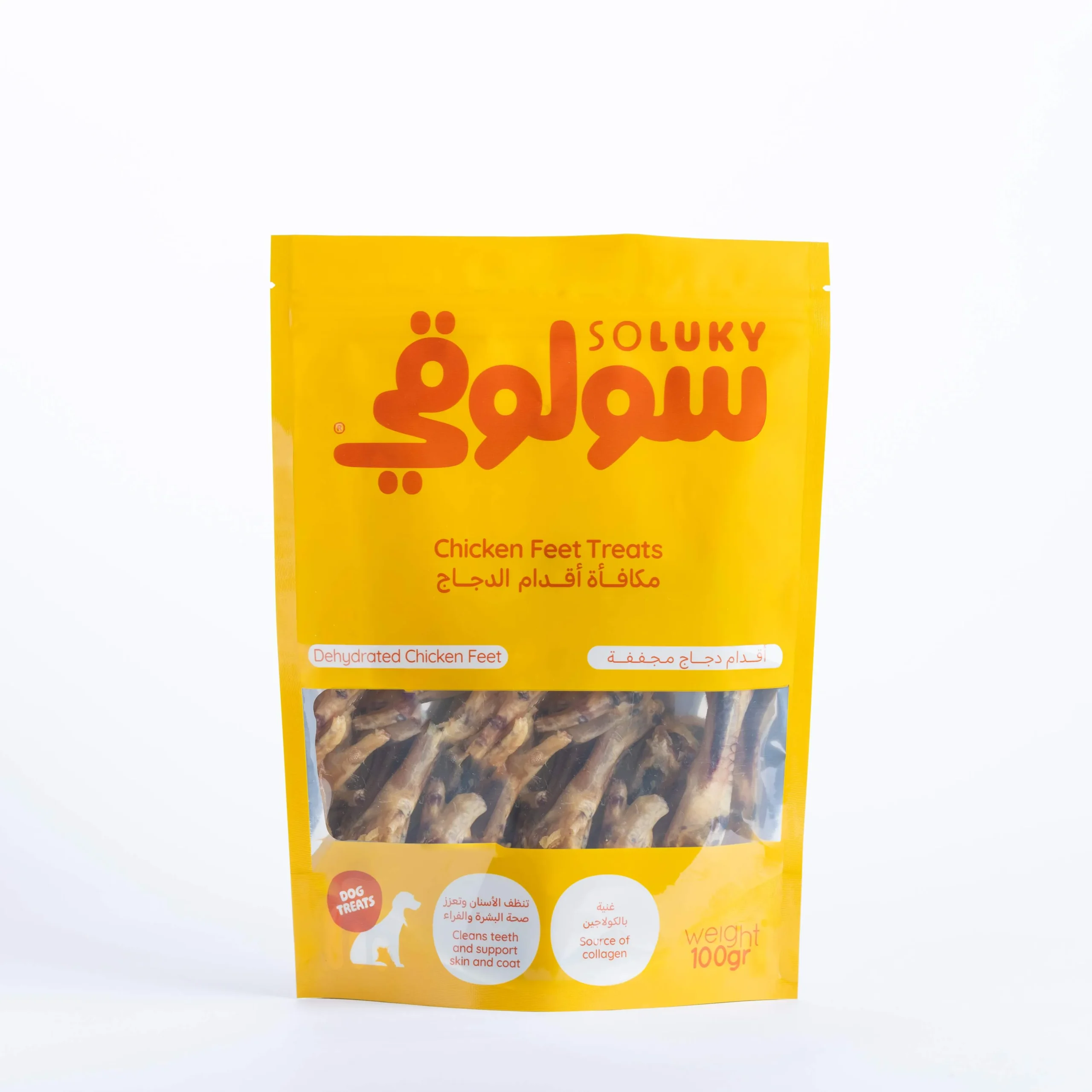 مكافآت أقدام الدجاج للكلاب