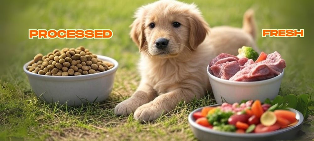 Best Puppy Food Options_ Processed vs Fresh Food