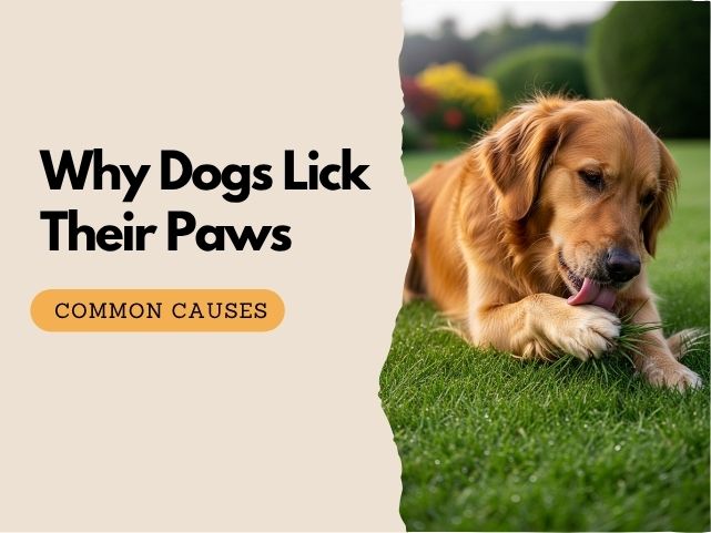 Why Do Dogs Lick Their Paws: Top 5 Reasons
