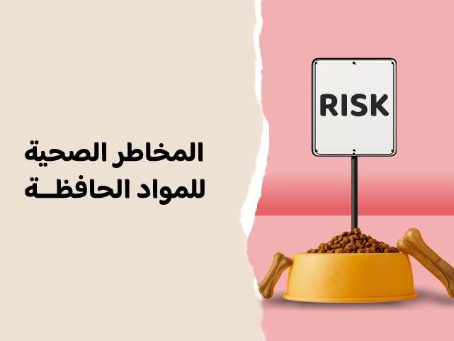 مخاطر المواد الحافظة في طعام القطط والكلاب التجاري