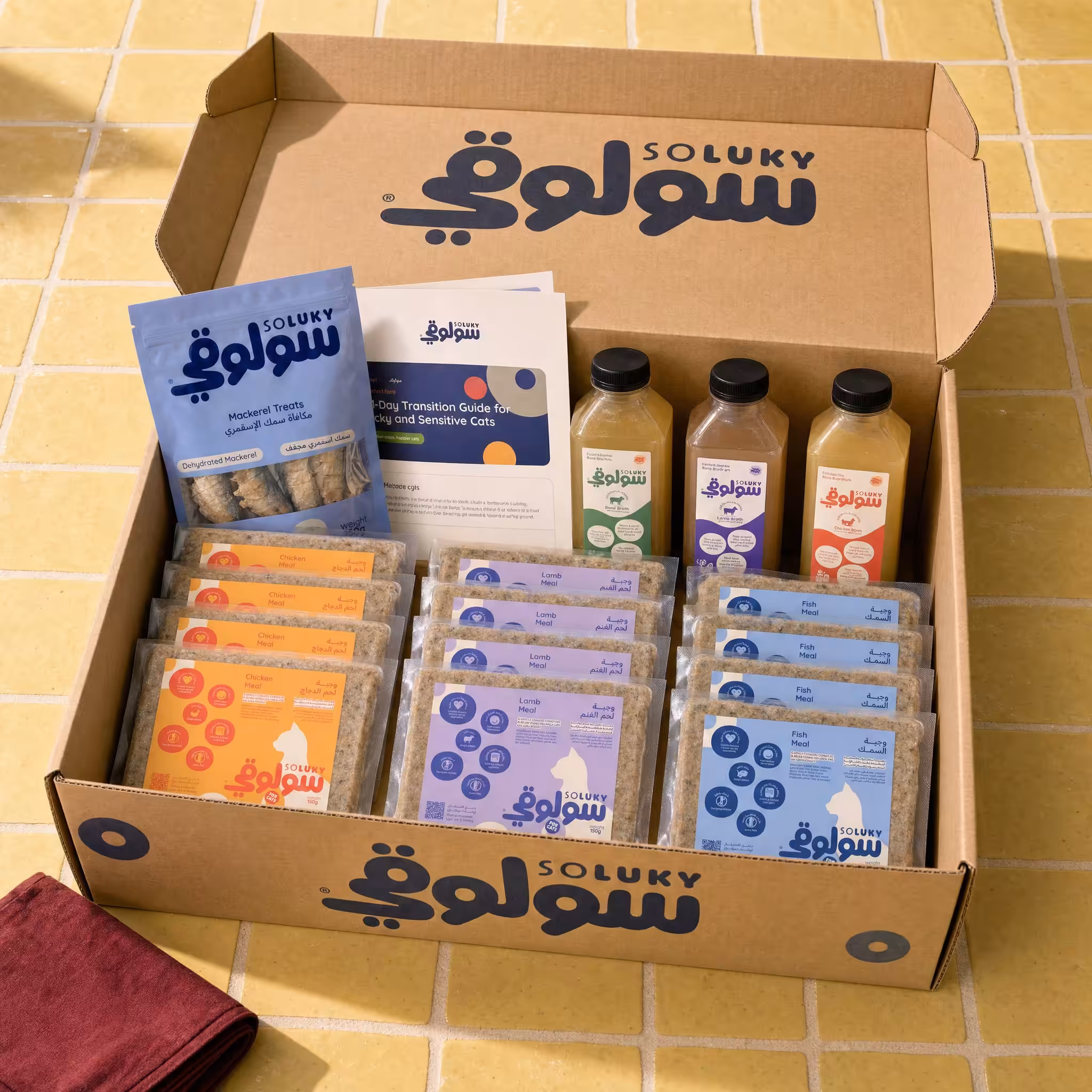 Soluky Cat Trial Box — Starter Kit